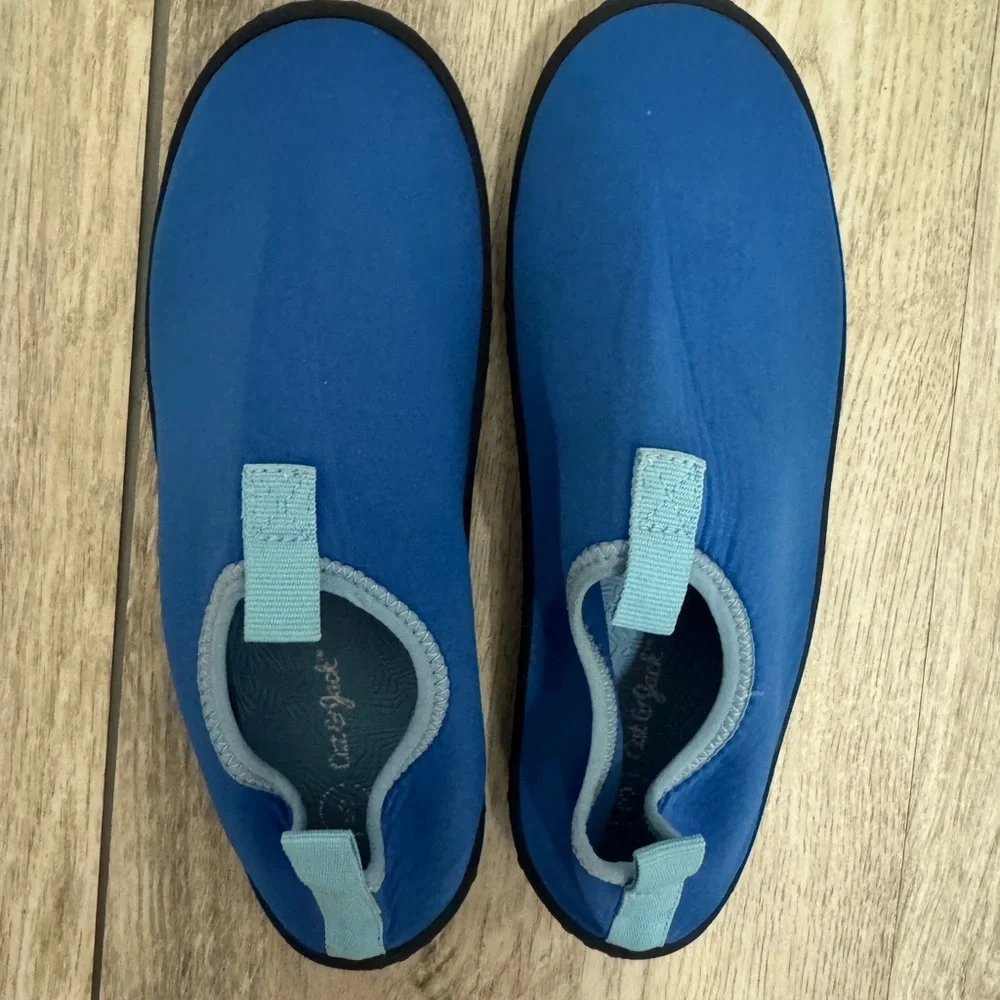 Kids Blue Slip-On Water Shoes